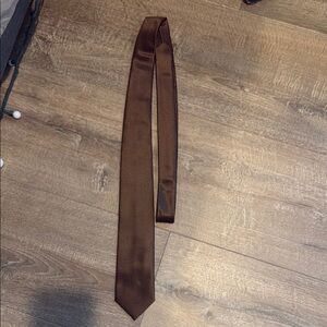 Classic Brown Checkered Men's Tie